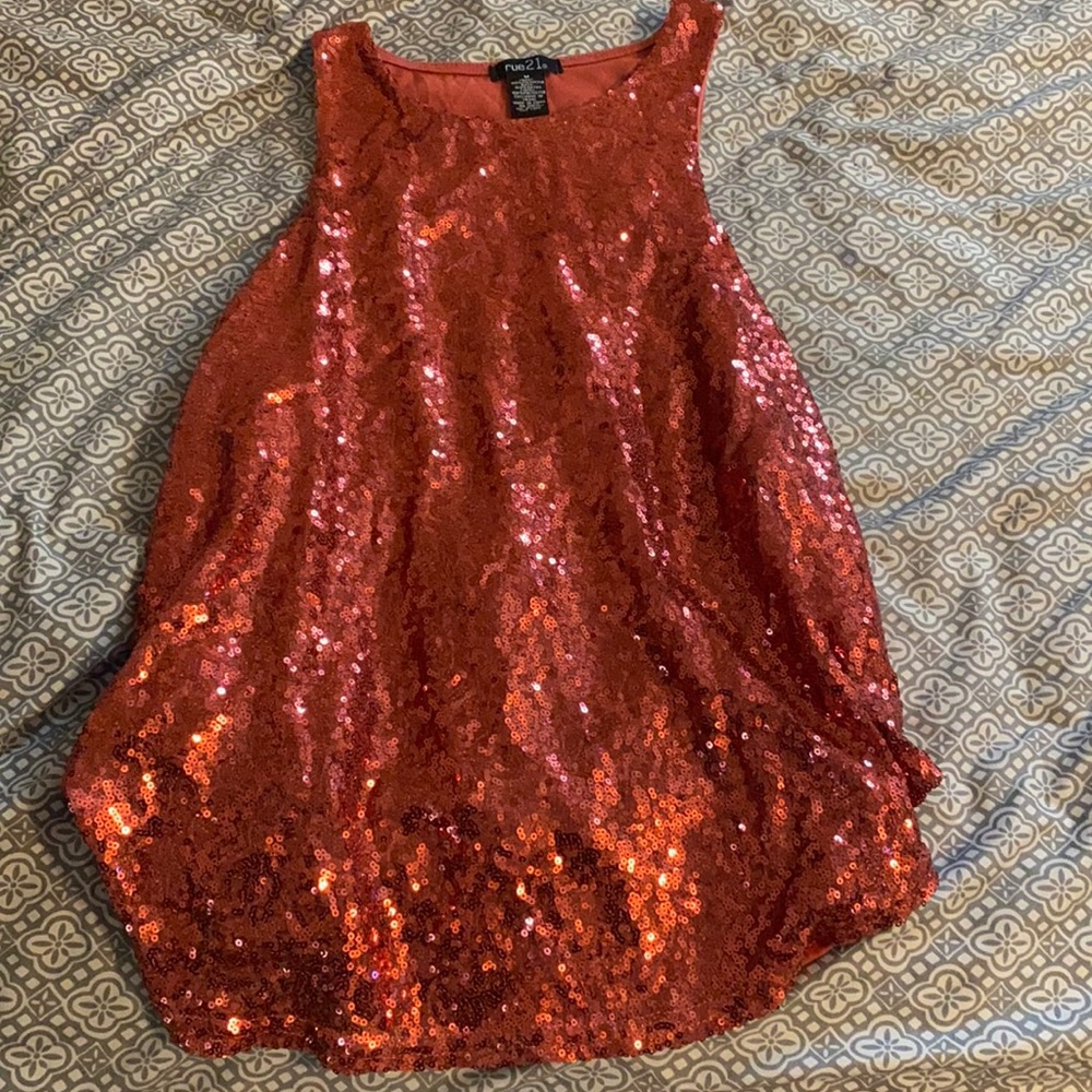 Sparkly tank